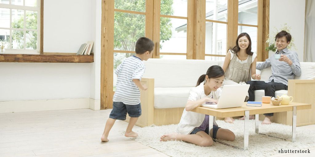 女性建築家が提案する　「子育て世代に配慮した住まい」のイメージ